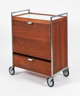 George Nelson for Sears Refrigerated Bar Cart