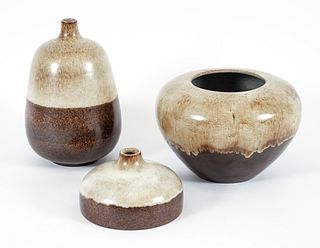3 Alvino Bagni for Raymor Ceramic Vessels