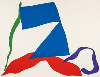 Ray Parker Untitled 1980 Abstract Signed Screenprint