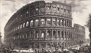 Piranesi Etching Veduta dell' Anfiteatro Flavio detto il Colosseo