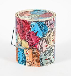 Howard Finster Paint Can Untitled 1994