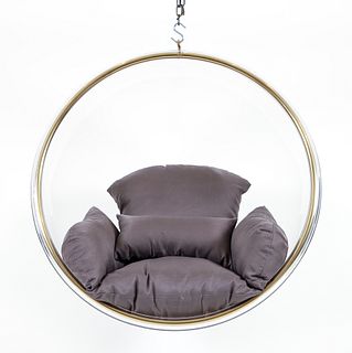 After Eero Aarnio Acrylic Hanging Bubble Chair 