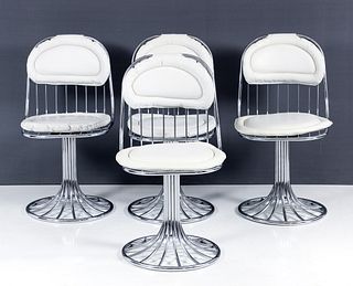 Set of 4 Gastone Rinaldi for RIMA Margot Chairs 1965