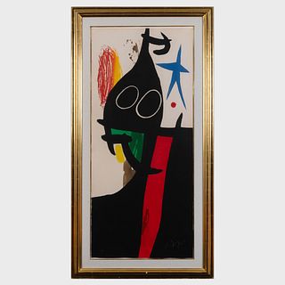 Joan Miro (1893-1983): La Sarrazin a l'etoile bleue