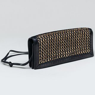 Chanel Casual Pocket Bowling Bag Quilted Metallic Calfskin Medium
