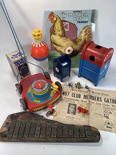 LOT OF VINTAGE COLLECTIBLE TOYS