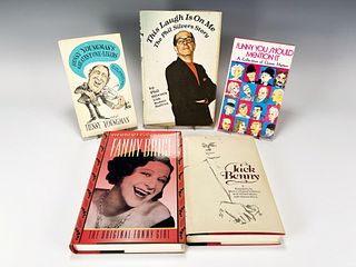 FIVE BOOKS ON OLD SCHOOL COMEDIANS 
