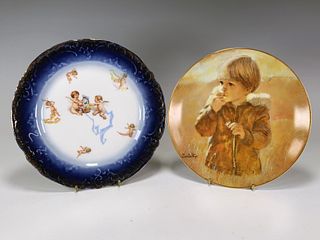 TWO COLLECTIBLE PLATES 