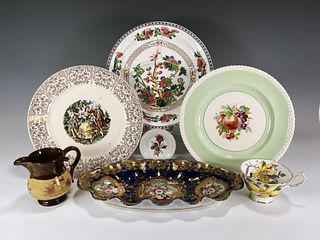 LOT OF CONTINENTAL PORCELAIN 