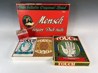 MENSCH GERMAN GAME, TOUCH PALMISTRY GAME, SLINKY