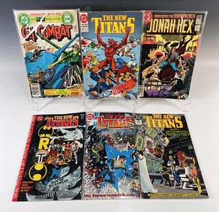 LOT OF VINTAGE DC COMICS NEW TEEN TITANS AND MORE