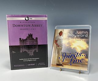 DOWNTON ABBEY DVDS SEALED & JUSTIN HAYWARD