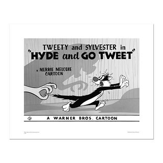 Hyde and Go Tweet, Tail Numbered Limited Edition Giclee from Warner Bros. with Certificate of Authenticity.