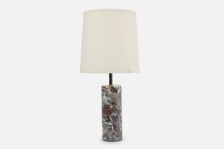 Walter Von Nessen, Marble Table Lamp