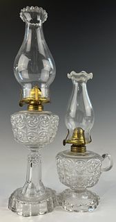 Two Pinwheel Lamps