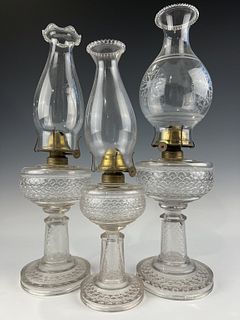 Three Fishscale Lamps