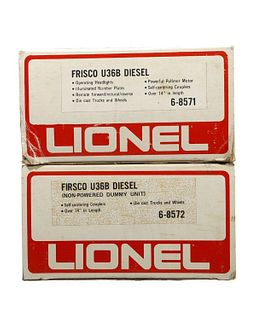 Lionel O Ga Modern Frisco U36B Diesel Locos