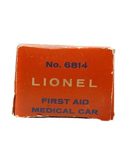Lionel Postwar O Gauge 6814 1st Aid Medical Car