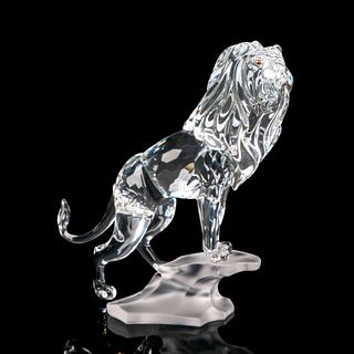 Swarovski Crystal Figurine, Lion