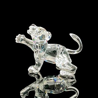 Swarovski Crystal Figurine Lion Cub