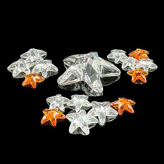 Swarovski SCS Crystal Figurines Starfish with Minis