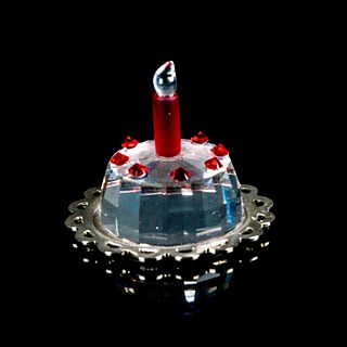Swarovski Crystal Memories Figurine, Happy Birthday Cake