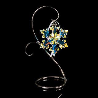 Swarovski Crystal 25th Anniversary Ornament with Stand