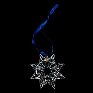 Swarovski Crystal Christmas Ornament, Snowflake 2003