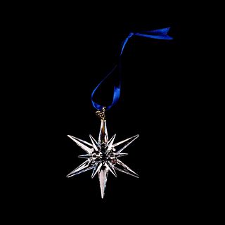 Swarovski Crystal Christmas Ornament, Snowflake 2005