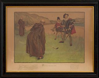 AFTER CHARLES CROMBIE (1885-1967): PUTTING FOR HIS NOSE