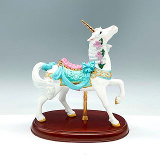 Vintage Lenox Porcelain Figurine, Carousel Unicorn