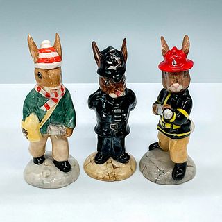 3pc Royal Doulton Bunnykins, Professional Figurines