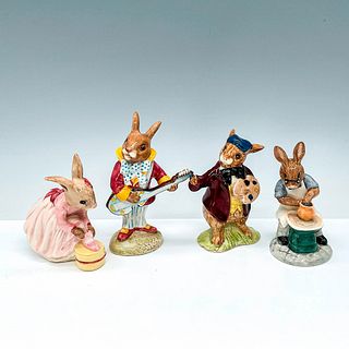 4pc Royal Doulton Bunnykins, Artists and Performers