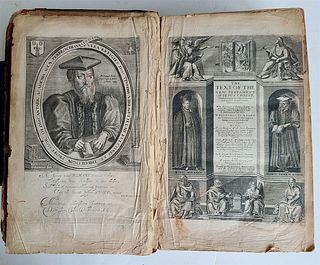 OLD FOLIO SCARCE BIBLE IN ENGLISH TEXT OF THE NEW TESTAMENT OF JESUS CHRIST, 1633