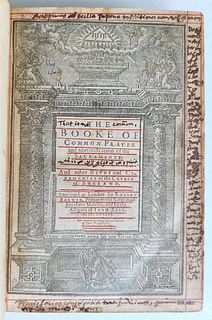 RARE 1634 ENGLISH ANCIENT BIBLE BY ROBERT BARKER