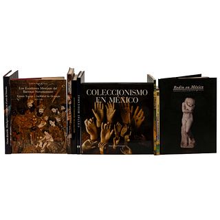 Libros sobre Arte e Historia de México. Artes de México. Xochimilco. Edición especial / Los escultores mestizos del barroco. Piezas: 9.