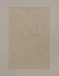 William Turnbull (1922-2012): Nude; and Seated Nude