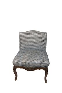 Louis XV Style Slipper Chair