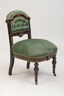 Renaissance Revival Side Chair, Possibly Herter Brothers