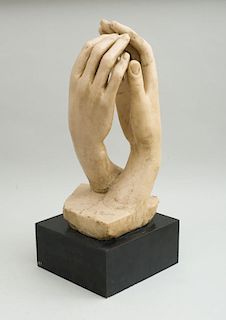 After Auguste Rodin (1840-1917): Untitled (Hands)