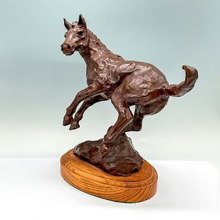Sherry Sander (American, b.1941) Bronze Horse Sculpture