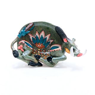 Warthog Bowl by Ardmore Ceramics