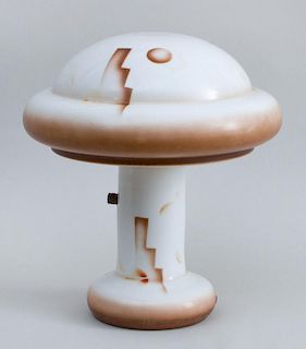 Art Deco 'Mushroom' Lamp