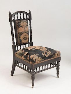 English Aesthetic Movement Side Chair