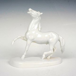 Herend Porcelain Figurine, Prancing Horse