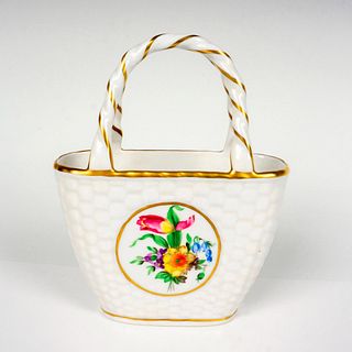 Herend Porcelain Small Basket