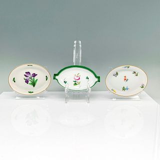 3pc Herend Small Porcelain Dishes