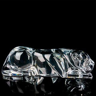 Baccarat Crystal Figurine, Panther