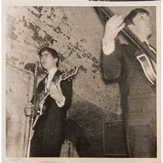 Beatles: Paul McCartney and George Harrison &#39;Cavern Club&#39; Photograph (1962)
