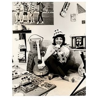 Beatles Original &#39;Fan and Merchandise&#39; Photograph by Dezo Hoffmann (circa 1964)